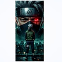 Naruto Kakashi Hatake Anime Poster Set of 3 | A4 Size | Matte Laminated Wall Decor